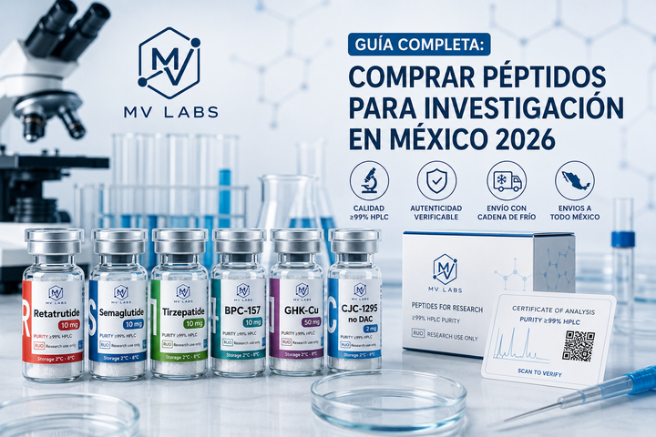 Guía Completa: Comprar Péptidos para Investigación en México 2026
