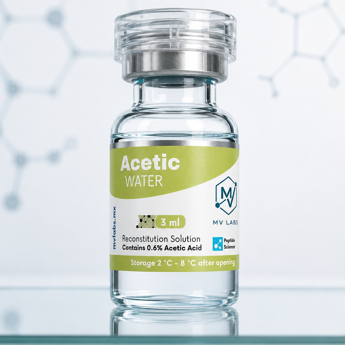 Agua de ácido acético